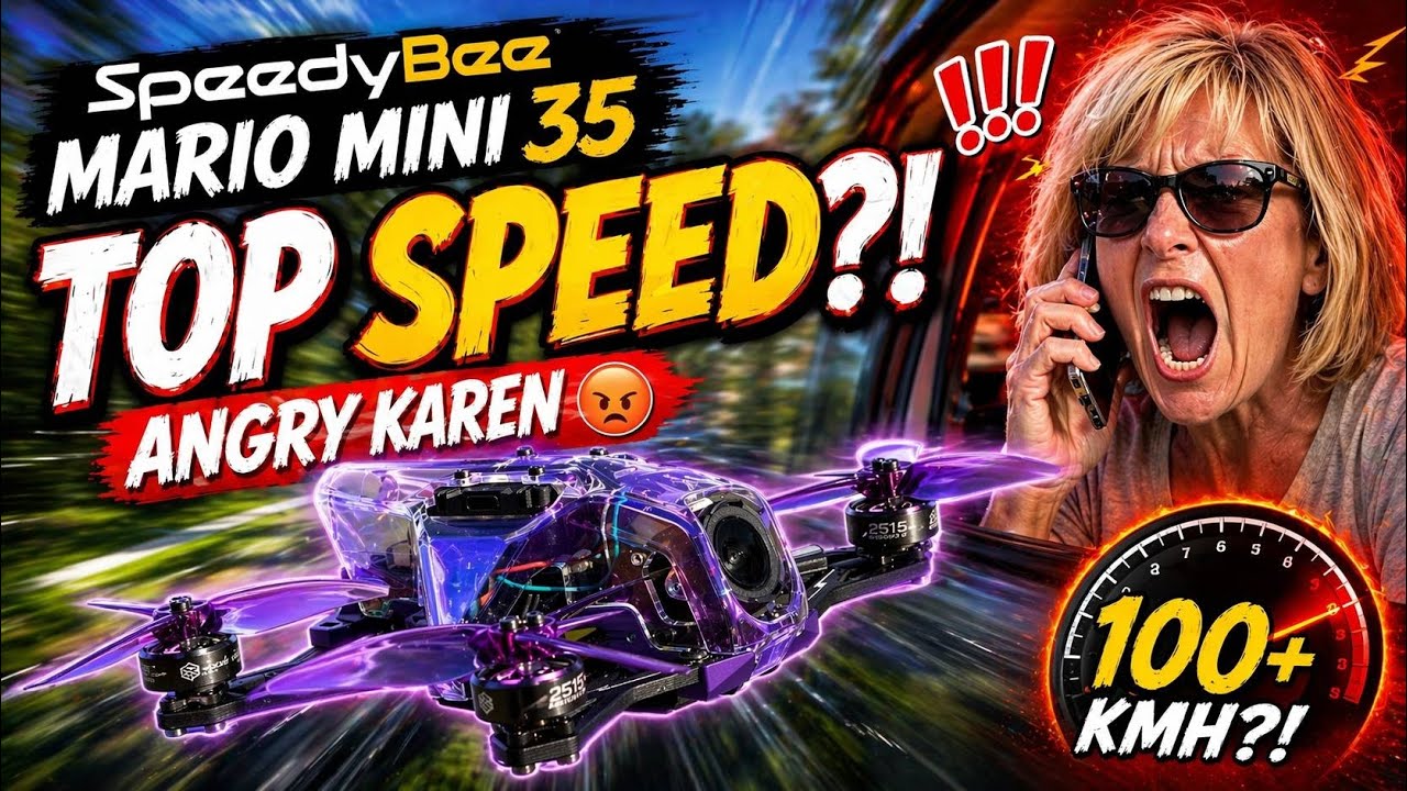 SpeedyBee Mario Mini 35 | Самый быстрый или просто самый громкий?
