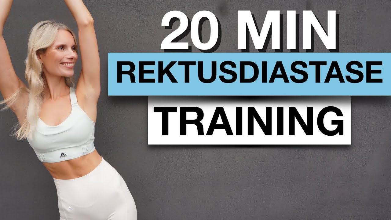 Intensive Rektusdiastase Übungen - Rückbildung nach der Geburt!