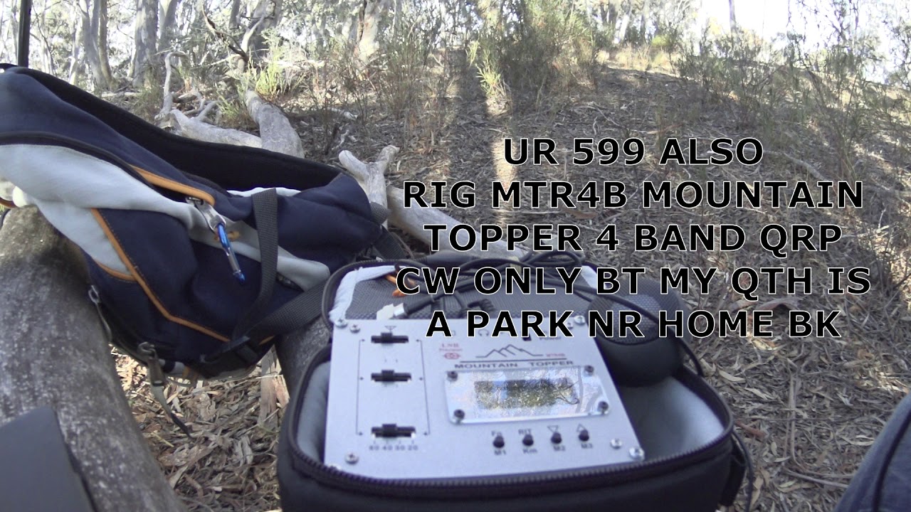 Mountain Topper MTR4B - QRP outdoors