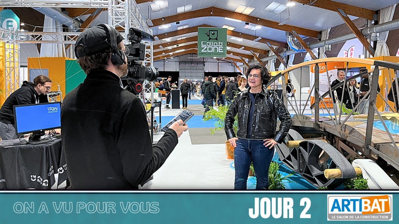 ARTIBAT 2025, deuxième journée - salon de la construction - BichonTV