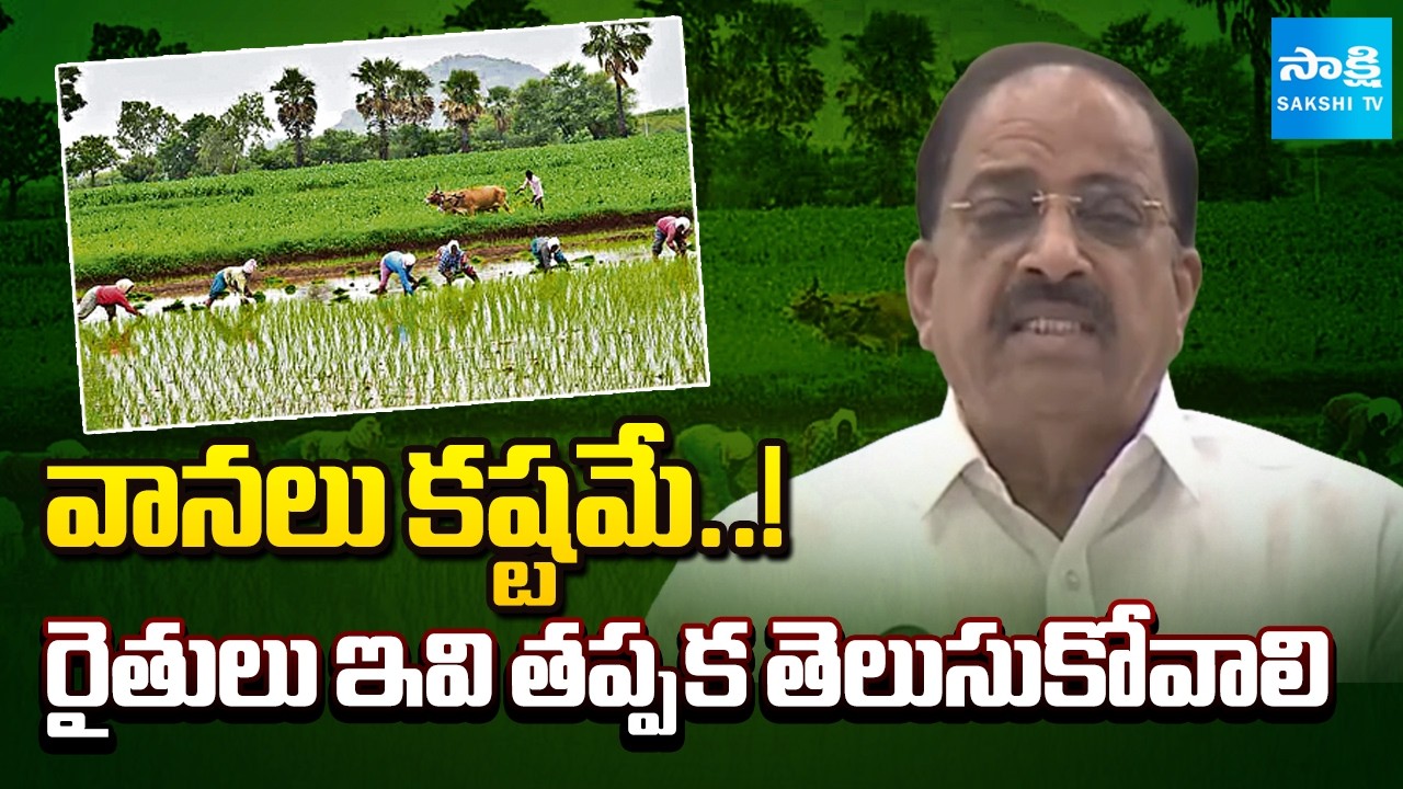 పంట సాగుపై ఎల్ నినో ఎఫెక్ట్ : Farmers Precautions Over EL Nino Effect | Summer Effect | Sakshi TV