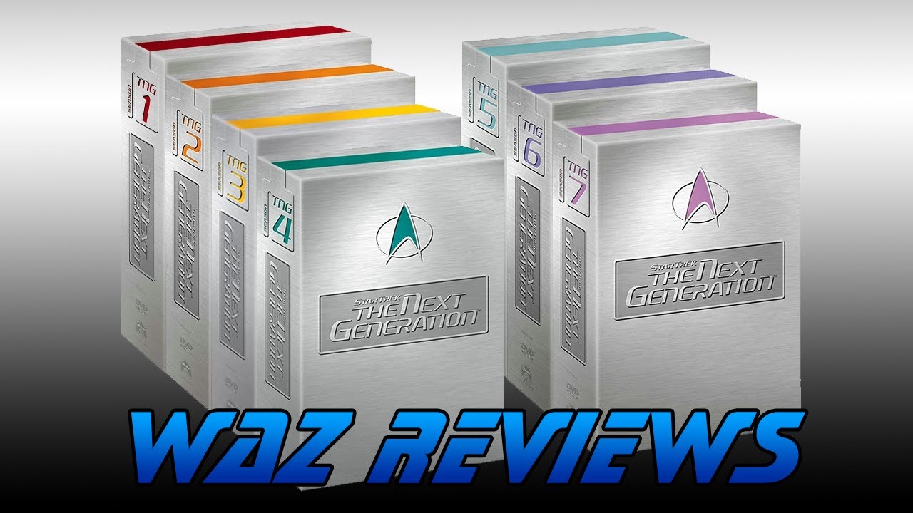 Waz Reviews Star Trek: The Next Generation 2002 DVD Sets (The Silver Box Set)