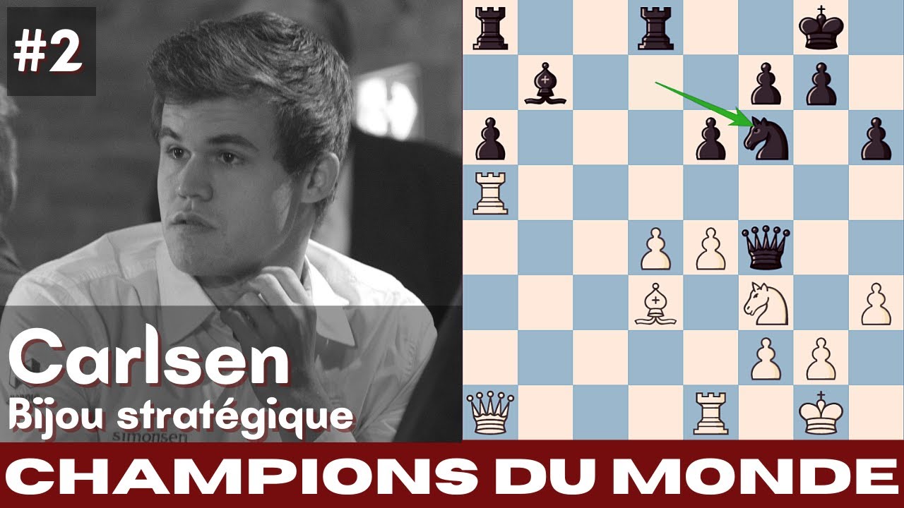 Carlsen vs Firouzja : Bijou stratégique !