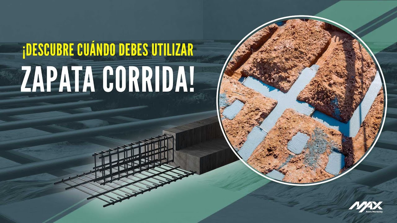 ¿Qué es una Zapata Corrida? ¡Lo que Debes Saber de esta Cimentación!