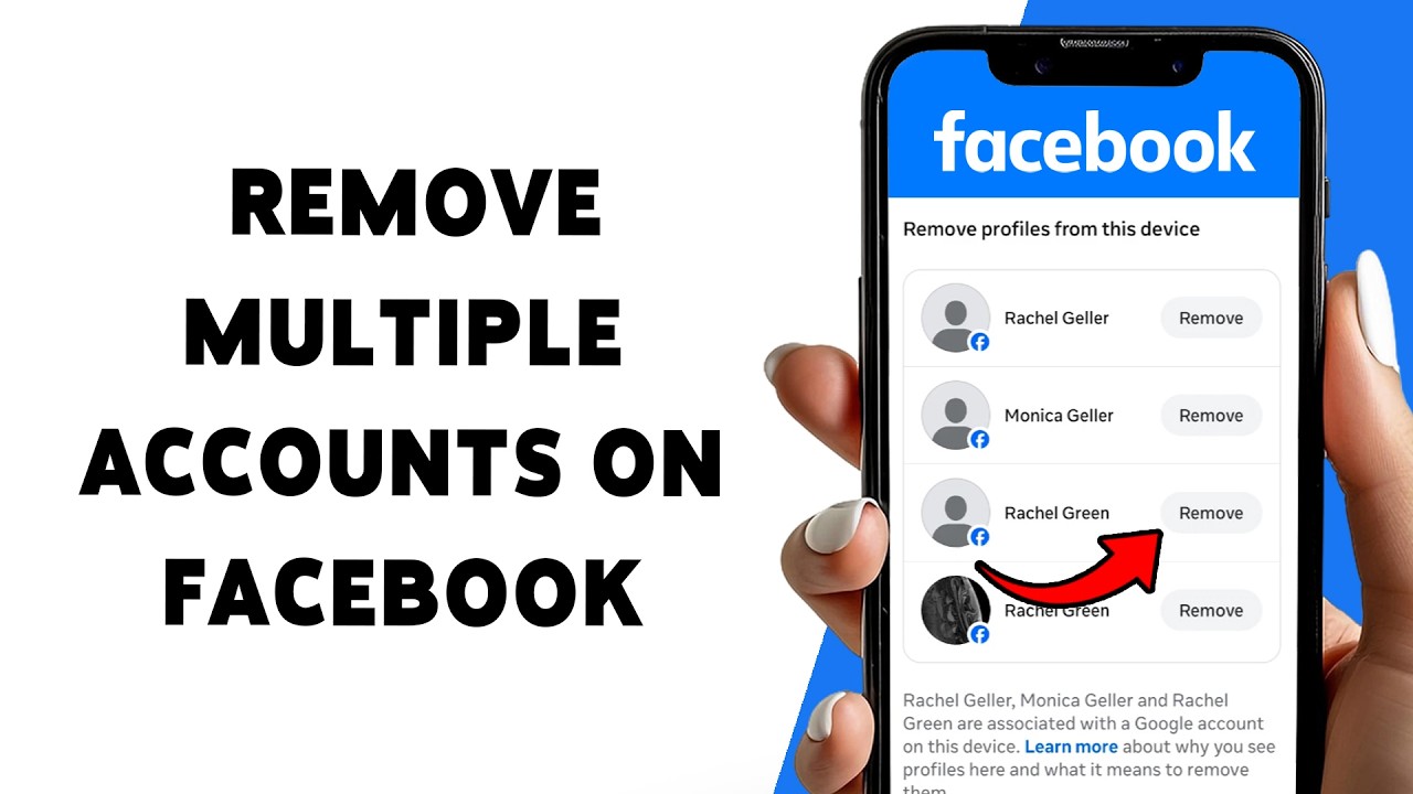 Как удалить несколько аккаунтов в Facebook | Удаление лишних профилей Facebook 2026