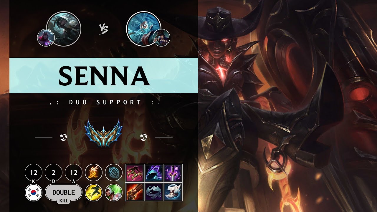 Senna Support vs Zilean - KR Challenger Patch 14.11