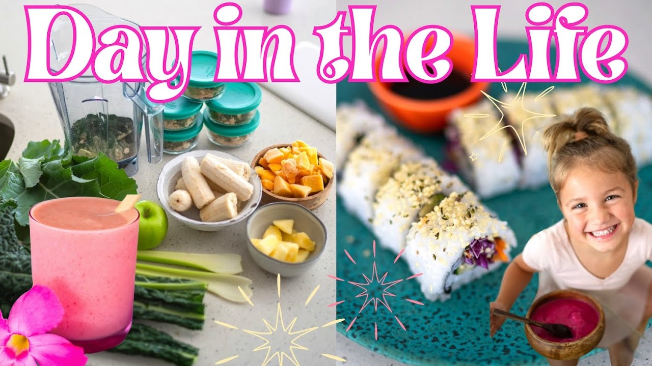 🌿Our Easy Daily Meal Routine: What We Eat As A Vegan Family of 5