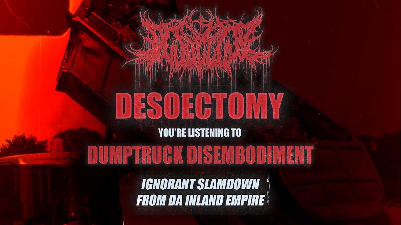 DESOECTOMY - DUMPTRUCK DISEMBODIMENT [OFFICIAL VISUALIZER] (2023) SW EXCLUSIVE