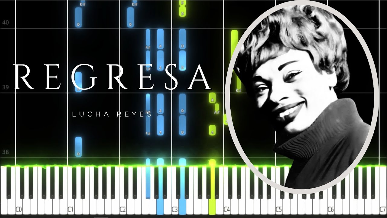 Regresa | Lucha Reyes PIANO TUTORIAL (Sheet in the description)#musicacriolla