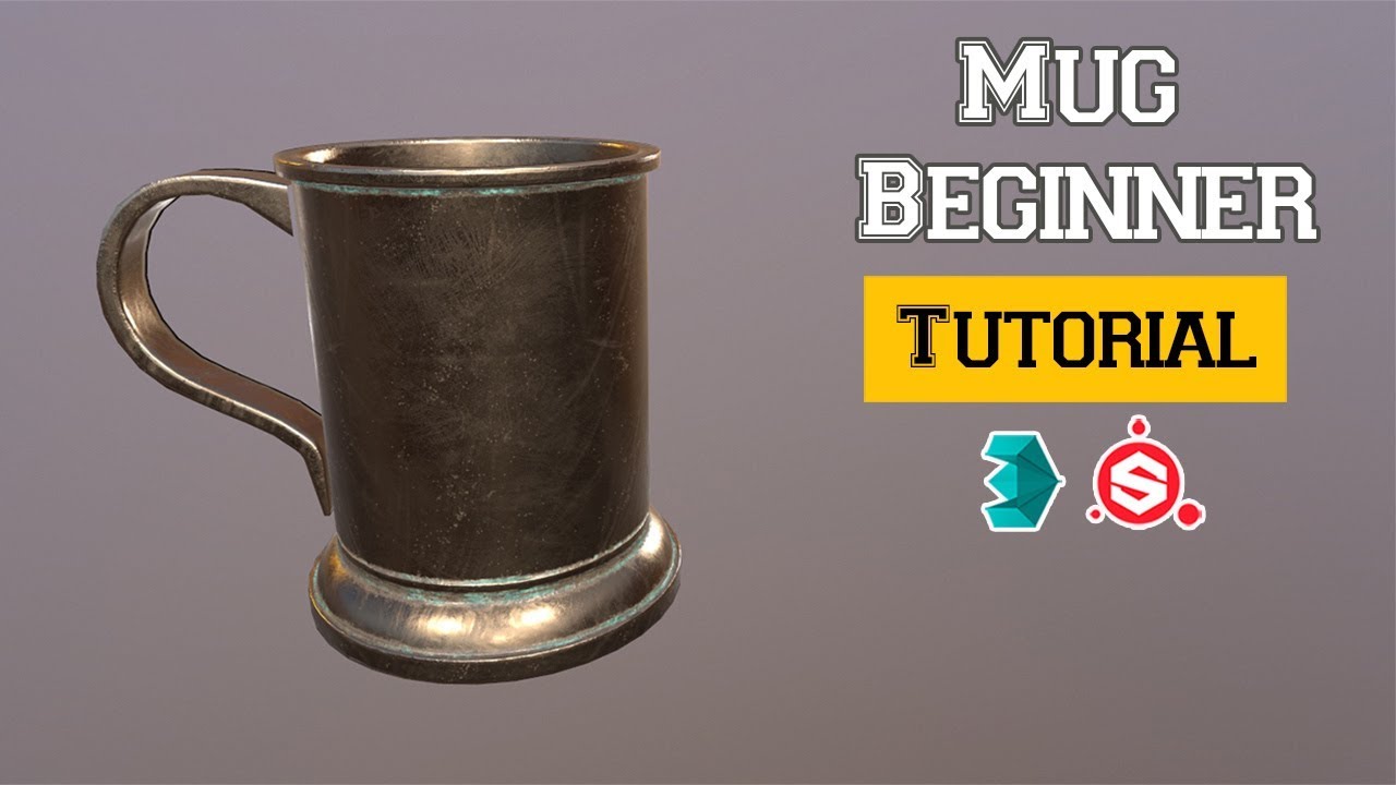 3ds max 2019 for beginners_Mug Tutorial