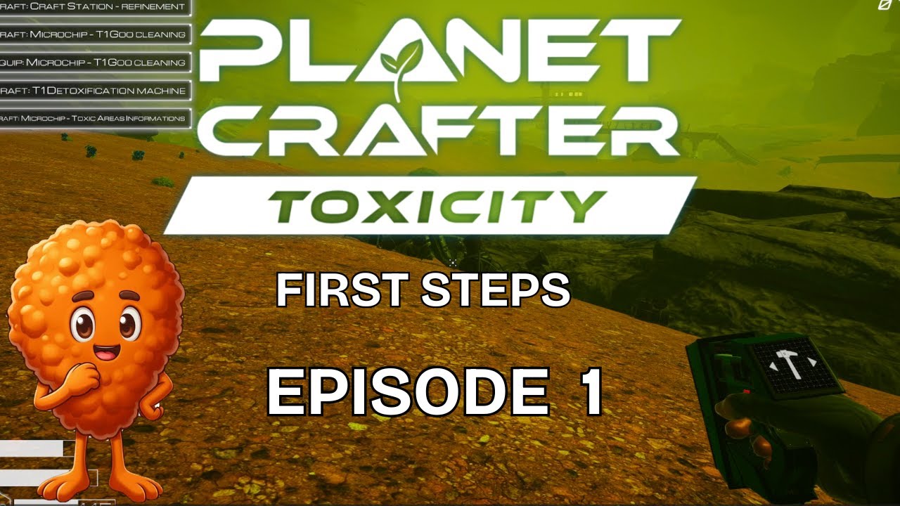 Planet Crafter | DLC Toxicity | Высадка и начало работы