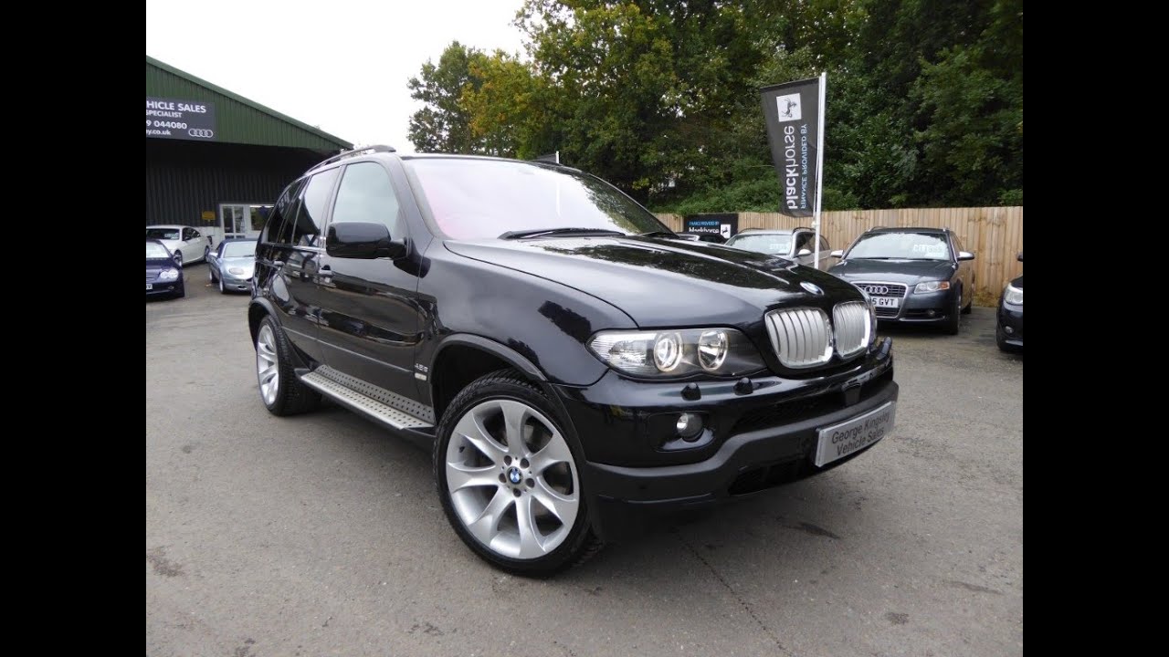 2004 BMW X5 4 8iS For Sale at George Kingsley Vehicle Sales, Colchester, Essex. 01206 728888