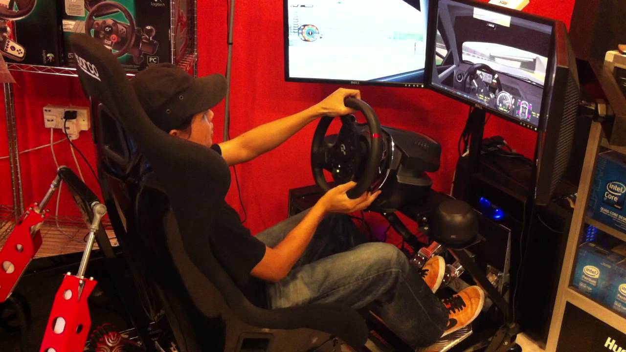 Thrustmaster T500-RS testing with MPC-Racing Motion Cockpit