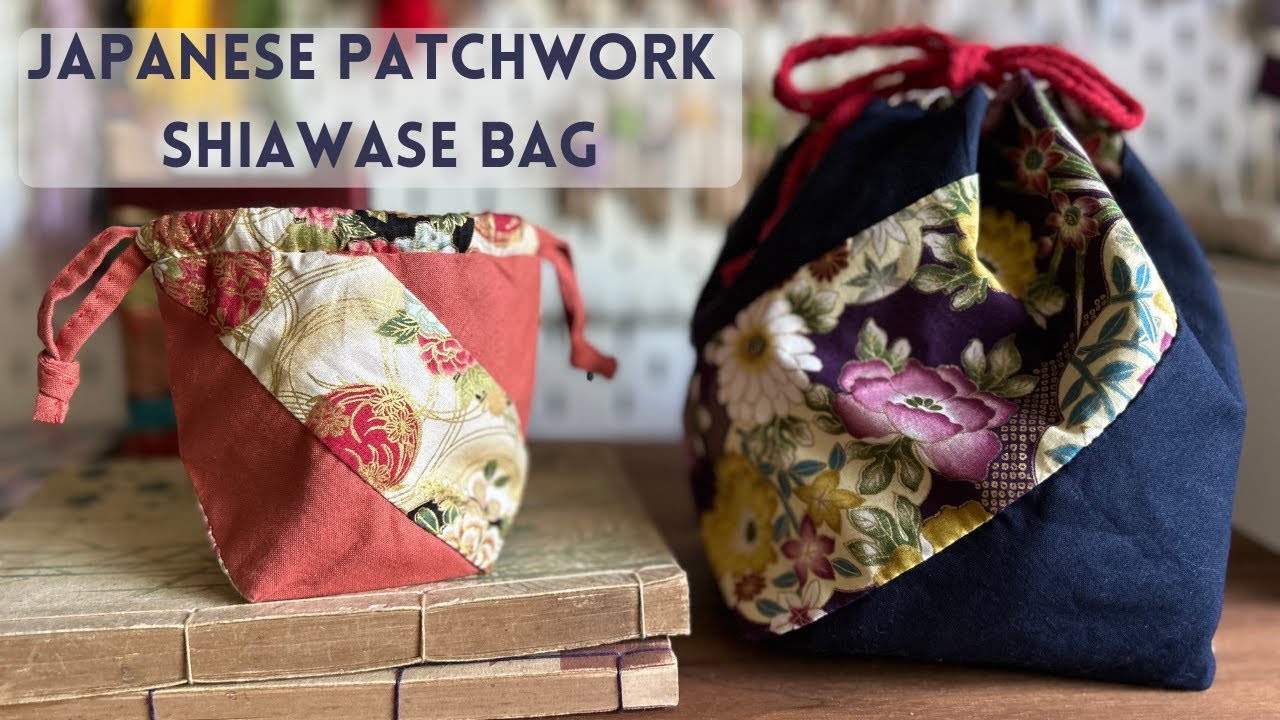 Japanese patchwork bag 'happiness bag (Shiawase bag)'