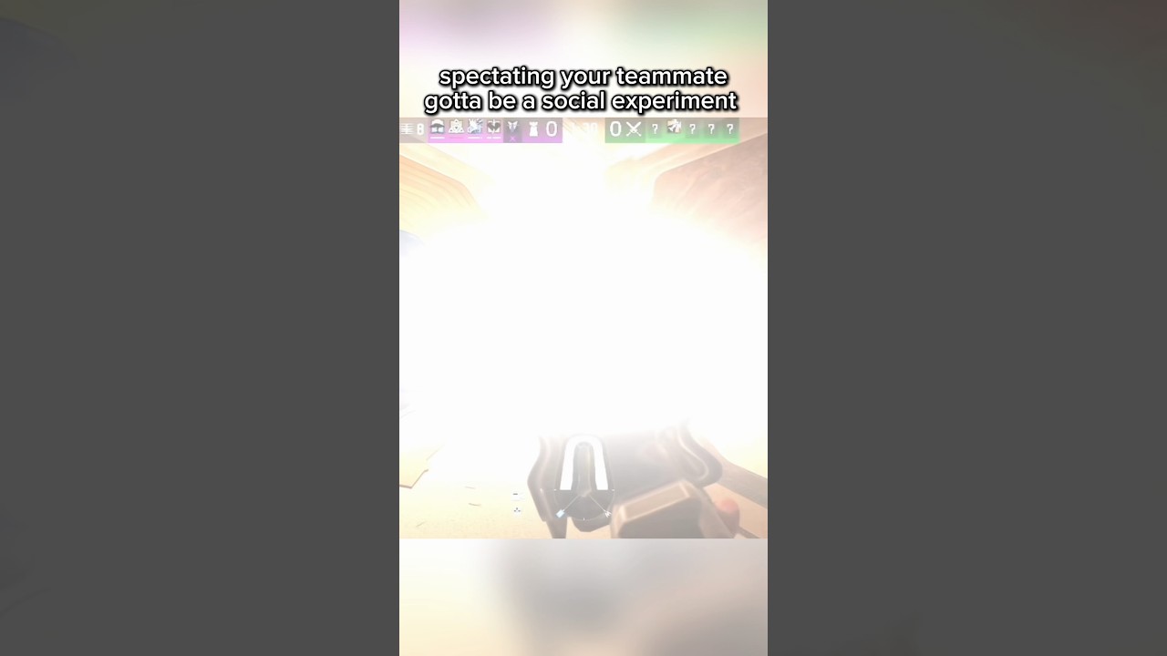 How a champion controls SMG-12… Rainbow Six Siege