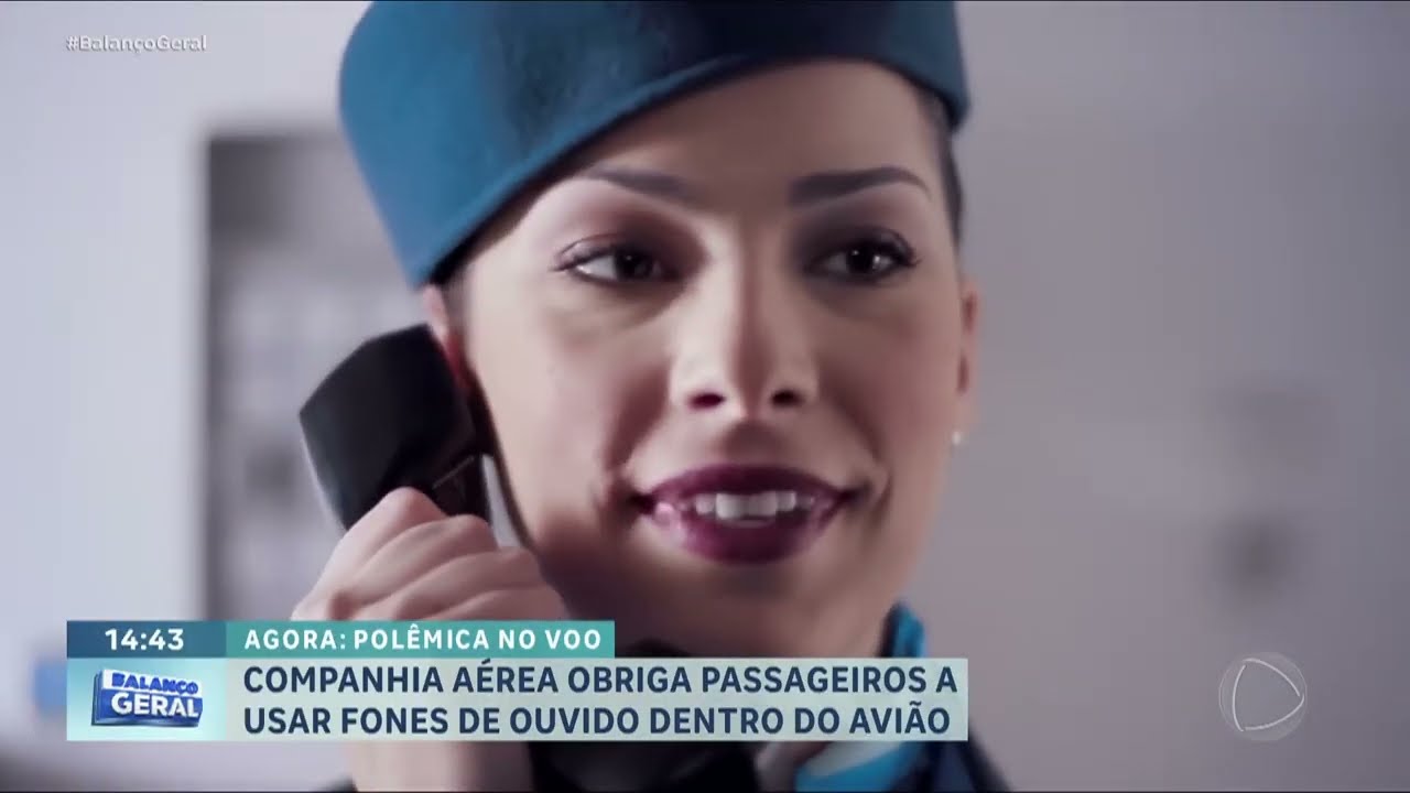 Companhia aérea exige uso de fones de ouvido sob pena de expulsão do voo nos EUA