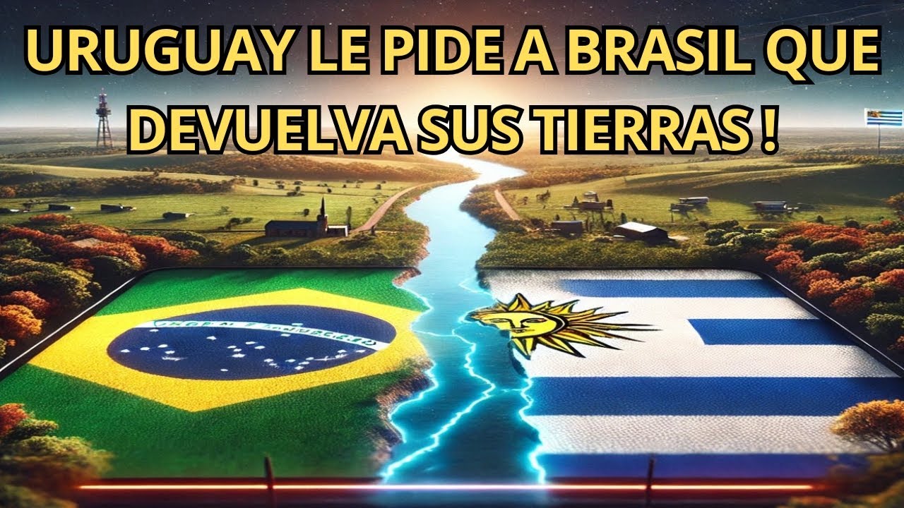 El inicio de una guerra por fronteras ?  Uruguay reclama tierras brasileñas !