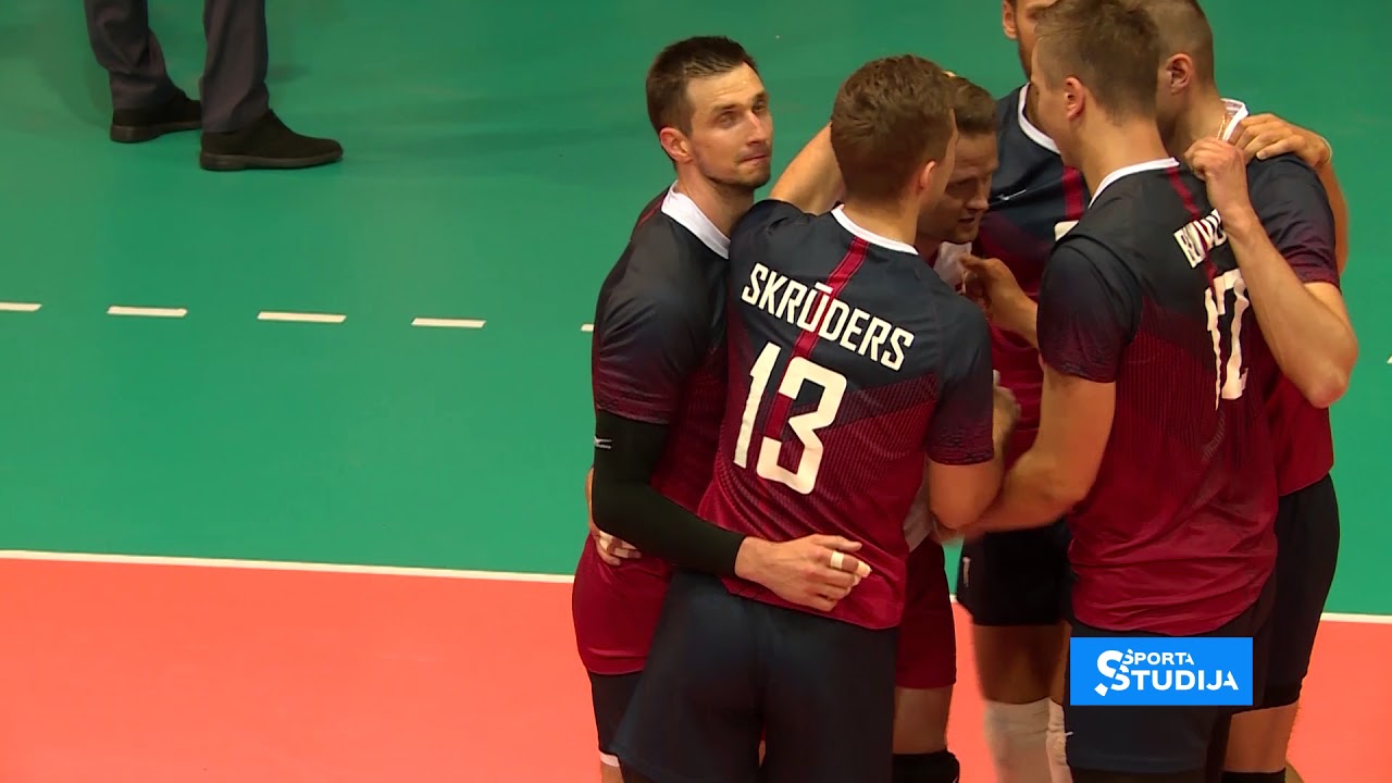 Latvijas volejbola izlase viesos pārspēj Kosovu 3:0