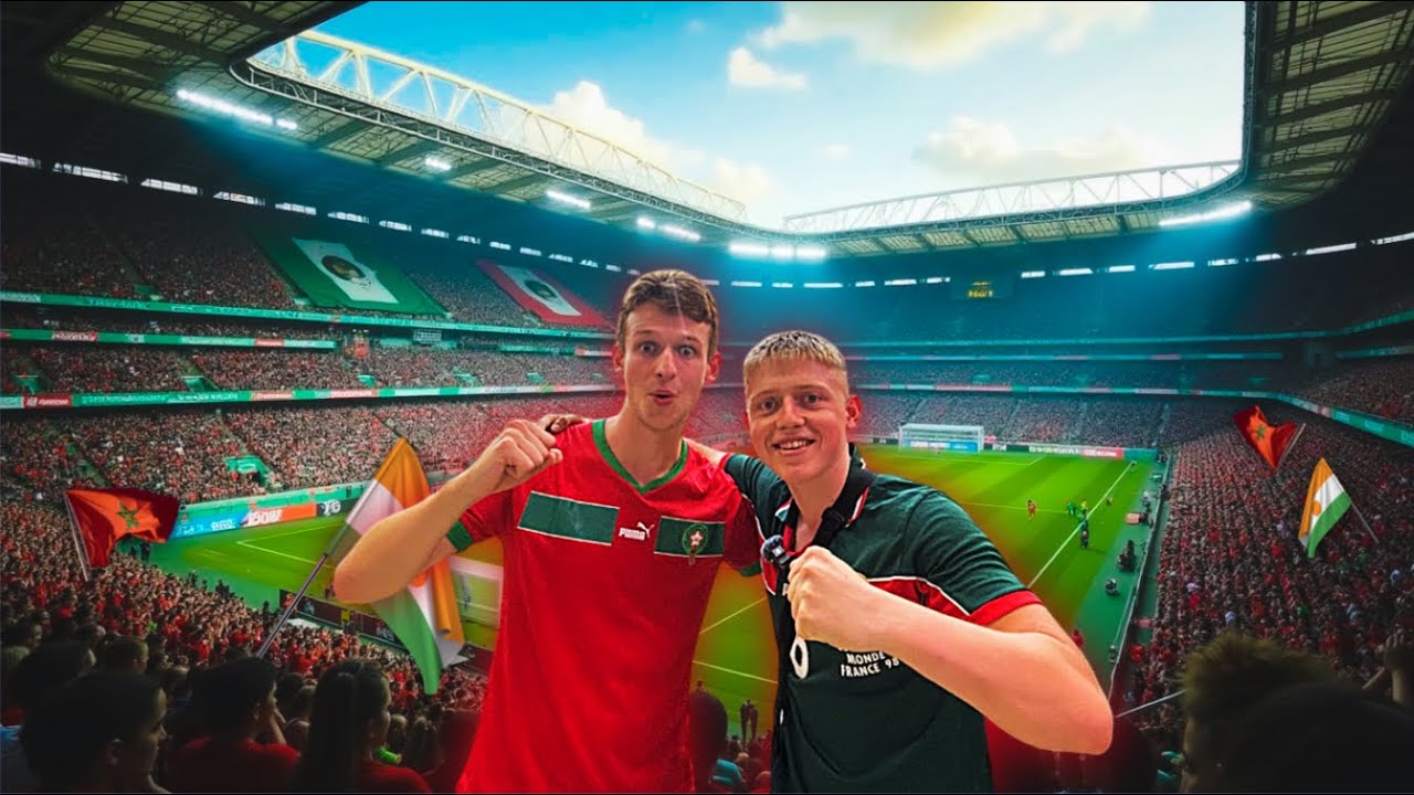 I Watched Morocco Win at the Brand New Stadium in Rabat! (ft. Thogden) 