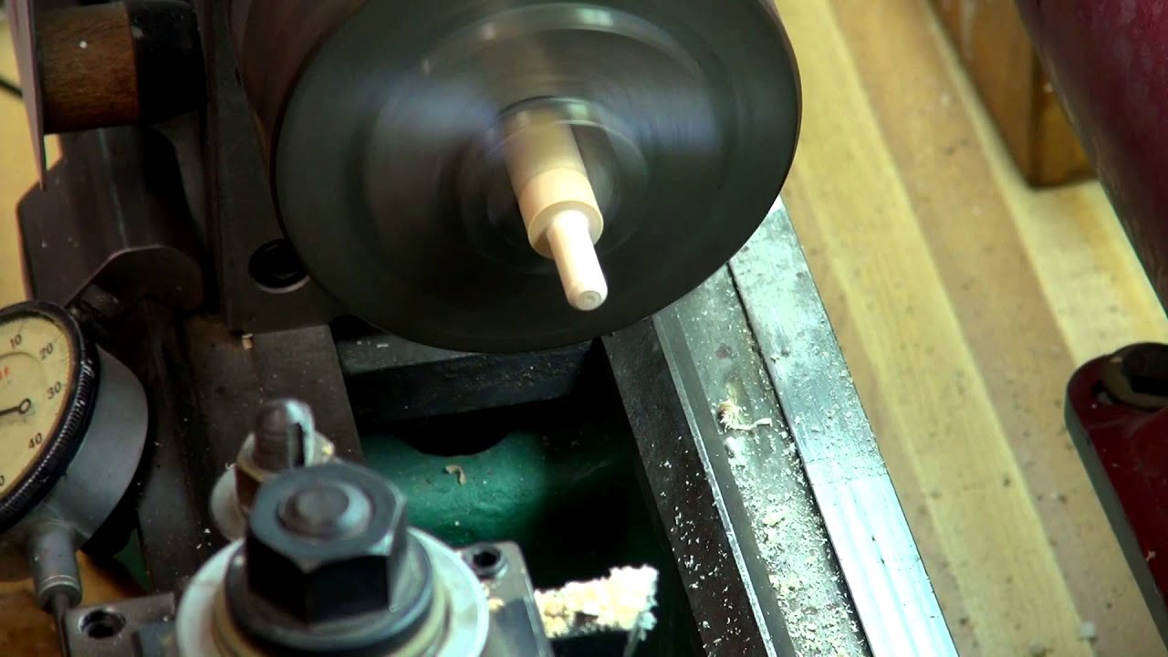 Cue Making - Tenon threading with a compression die