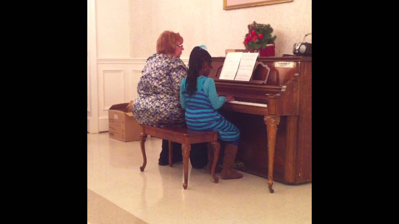 My Daughter Playing The Piano