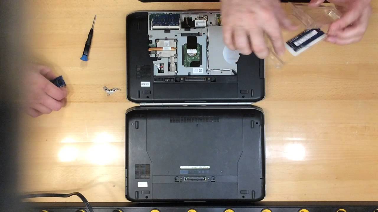 E5420/E5430 RAM Replacement