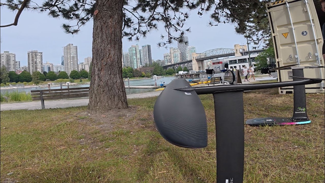Pumpfoil: Testing out that crazy camber on the KT Atlas 1340 and 960
