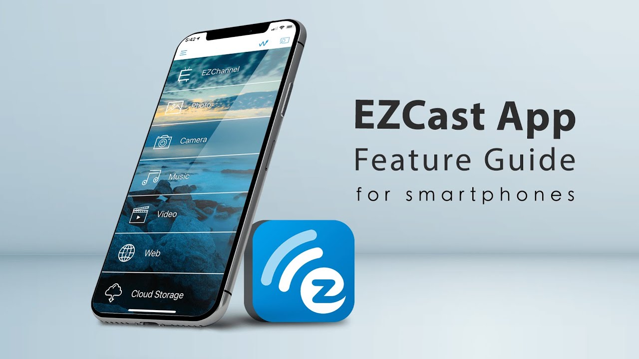 Complete EZCast app feature guide for smartphones