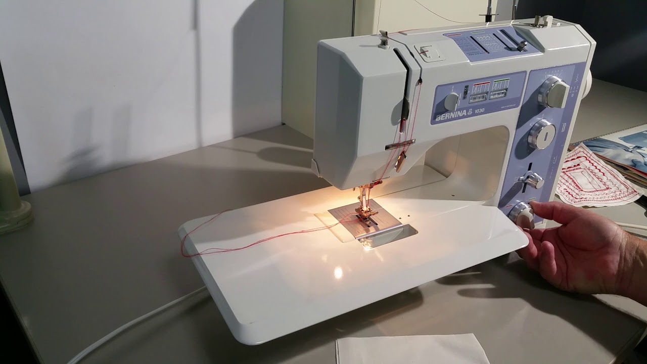 BERNINA 1030: ДЕМОНСТРАЦИЯ ВОЗМОЖНОСТЕЙ