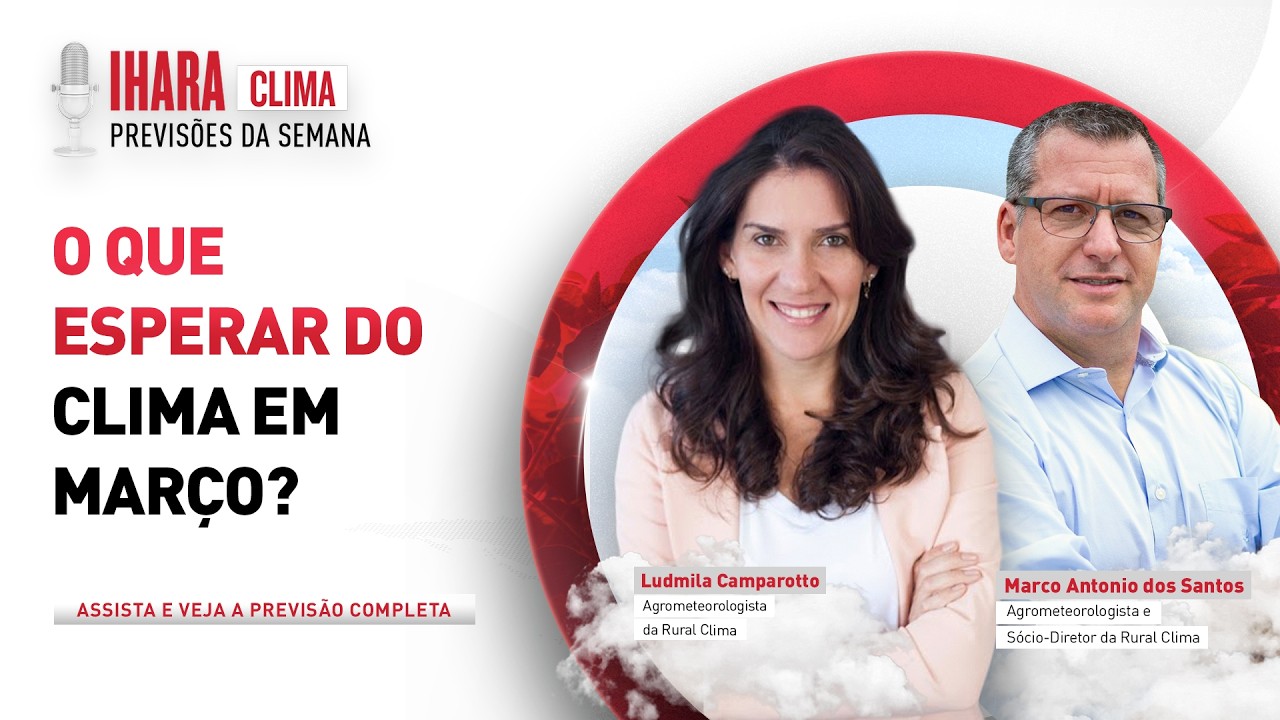02/03/26  - O que esperar em março para a agricultura? | IHARA CLIMA