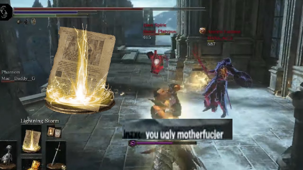 Dark Souls 3 - Lightning Storm Counter BS Fishers