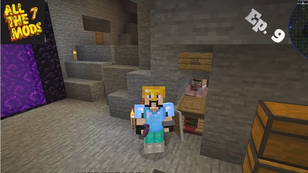AllTheMods7 Singleplayer Ep. 9 WITHER SKELETON Farm Complete - Boss Fight Next!