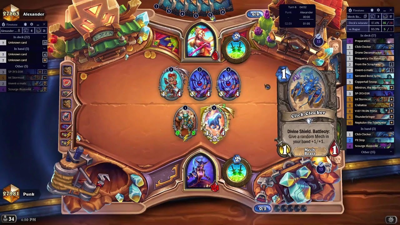 Hearthstone || Ranked Standard || Legend climb