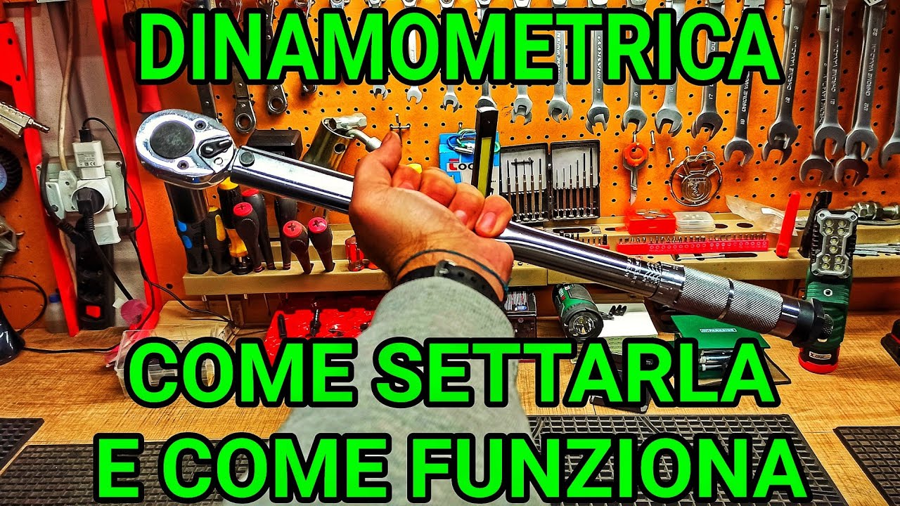 CHIAVE DINAMOMETRICA COME SETTARLA E COME FUNZIONA ( PARKSIDE )
