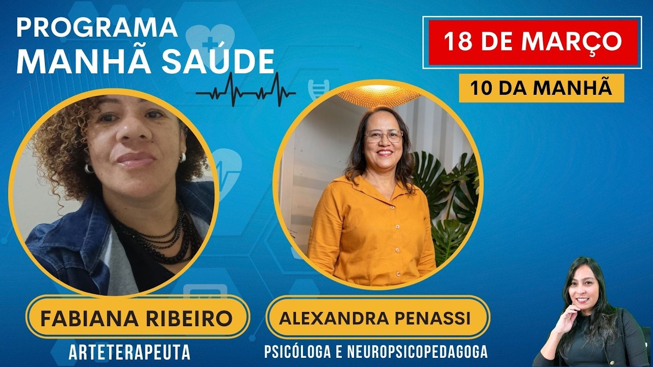 18 DE MARÇO |  PROGRAMA MANHÃ SAÚDE NA TV GRANAJA VIANA
