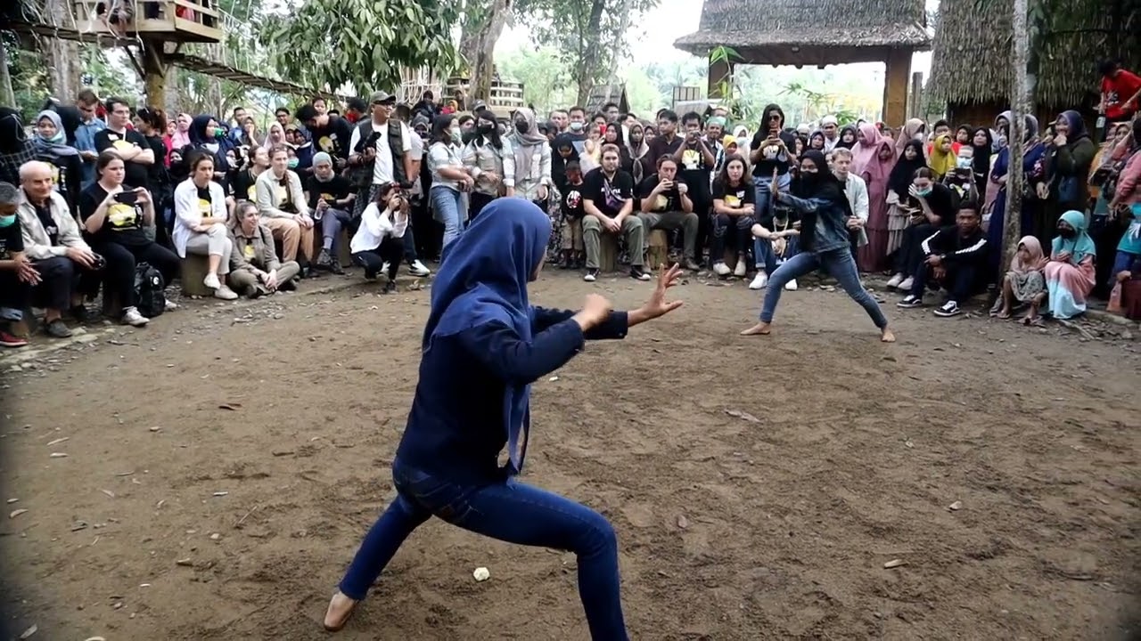 Bunga Kuntau di Wisata Racah Mampulang Desa Balida Kab. Balangan Kalsel