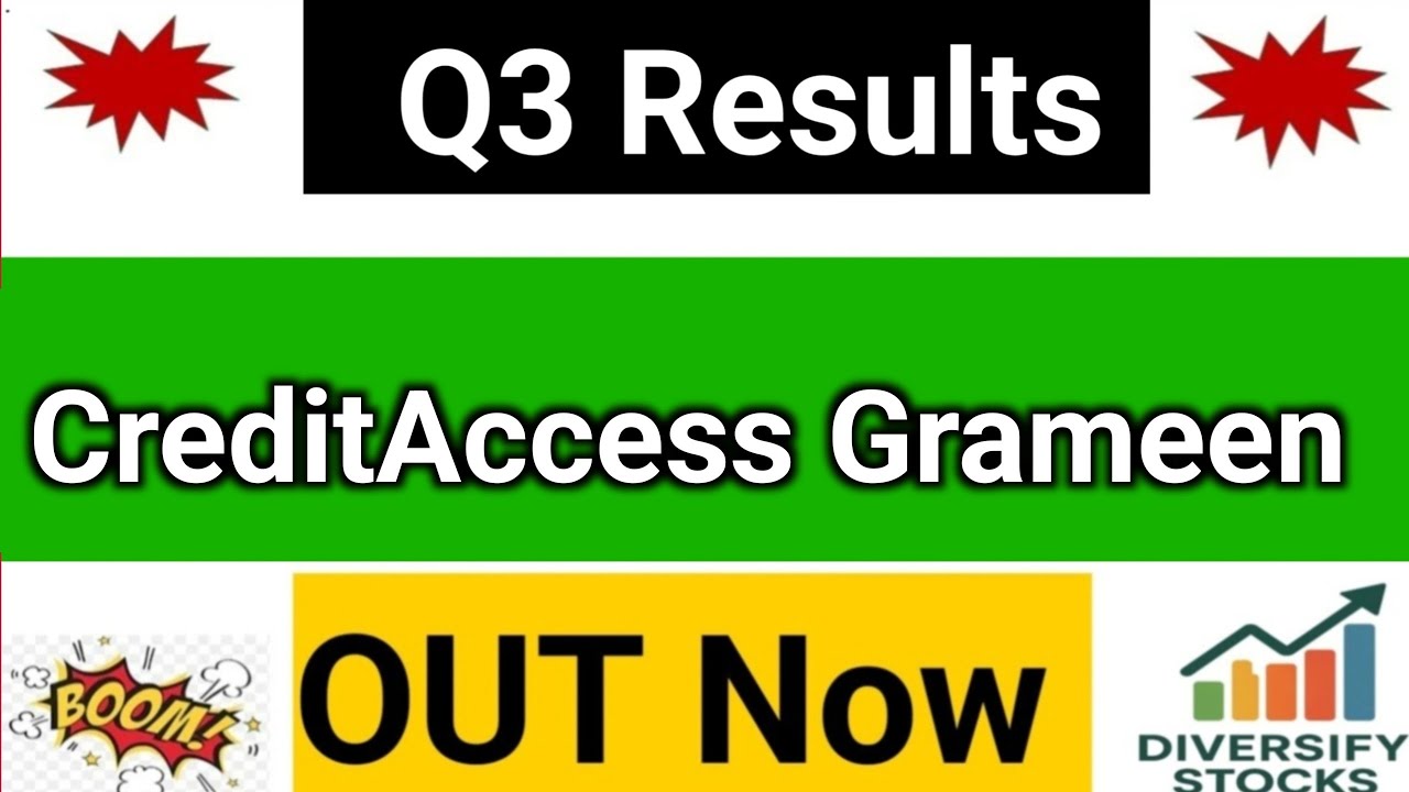 CreditAccess Grameen Q3 Results 2026 | CreditAccess Grameen share latest news | CreditAccess Results