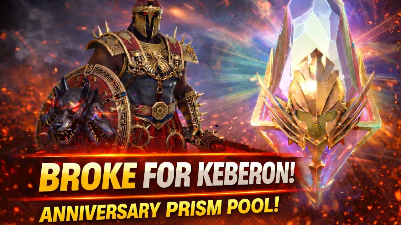 GOING BANKRUPT FOR KEBERON! MASSIVE Anniversary Prism Summons! RAID: Shadow Legends