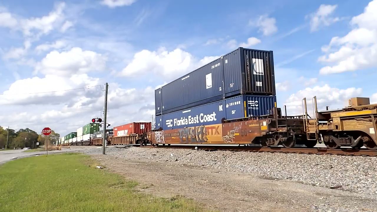 NS 4316 Leads NS 281 Through Warner Robins, GA 3-15-26