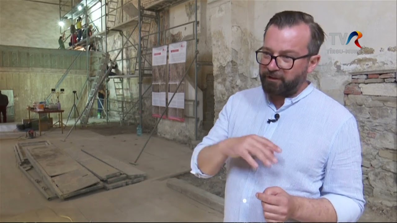 Freskenrestaurierung in Schmiegen