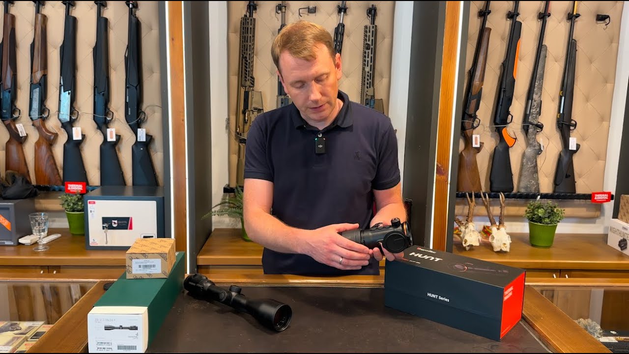 ThermTec HUNT 650 priedėlio montavimas ant optinio taikiklio | Montavimas