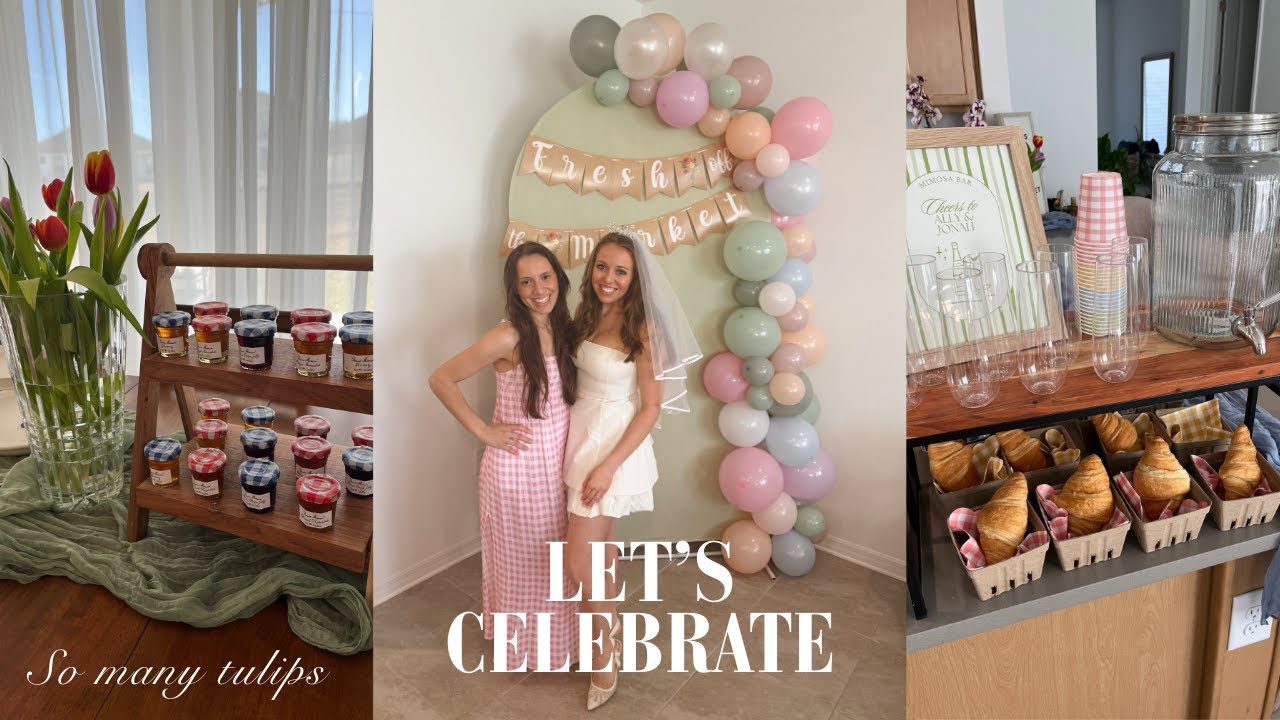 Turning chaos into cute; setting up the ultimate bridal shower