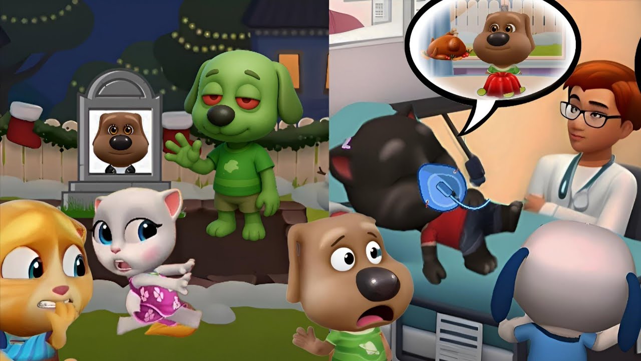 All Weird Stuff Happening at Tom’s House. Talking Tom & Friends Parody - My Talking Tom and friend