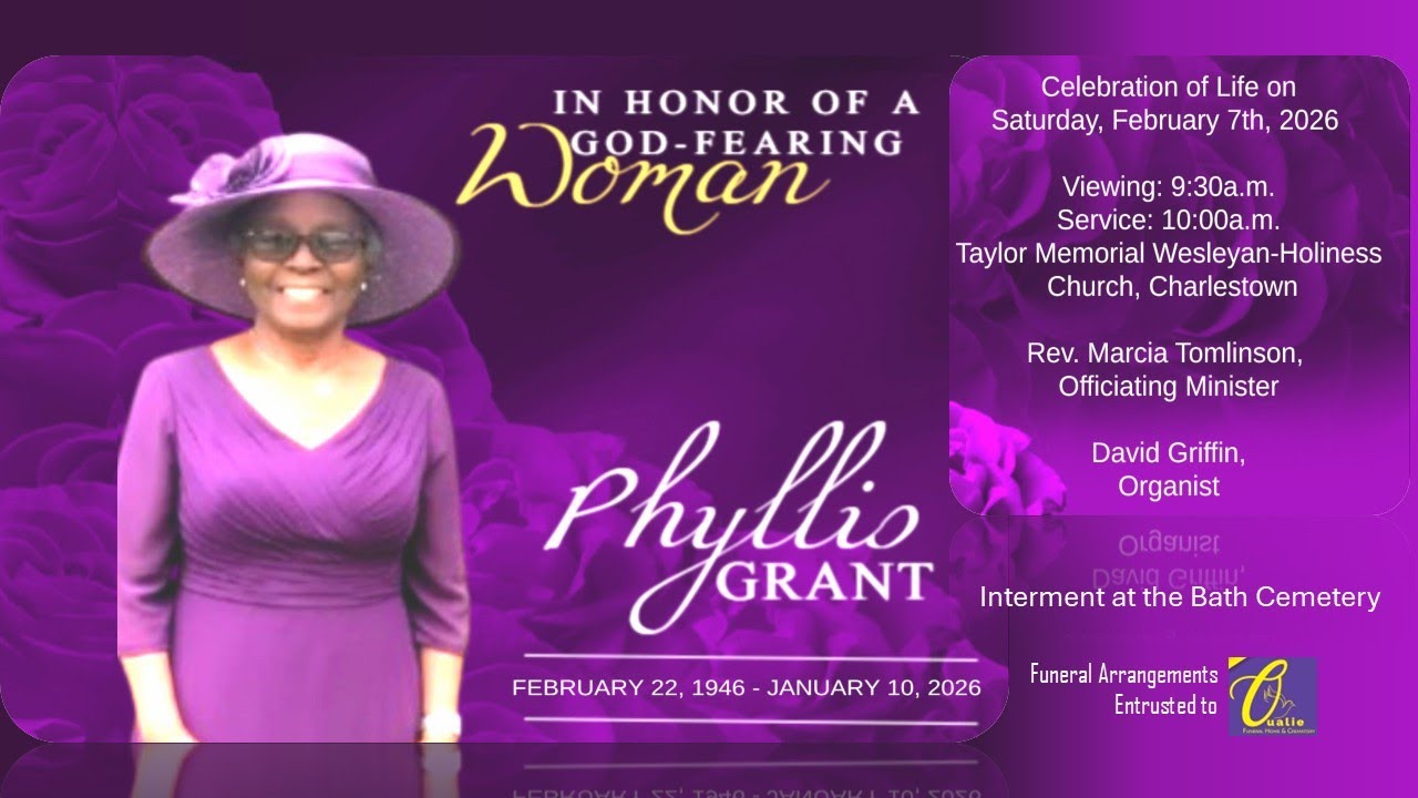 In Honor of a God-Fearing Woman - Phyllis Grant | 9:30am - February 07, 2026 | TMWHC