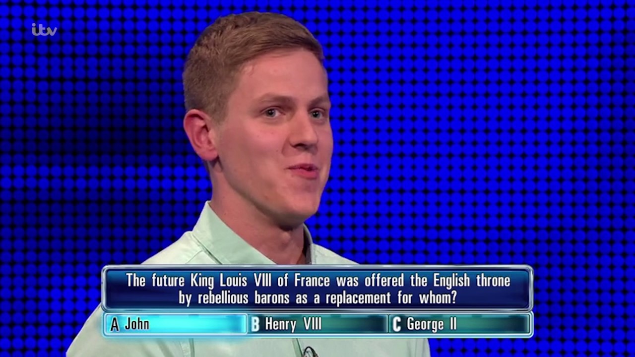 Mark Gets His King Louis VIII Question Right - The Chase
