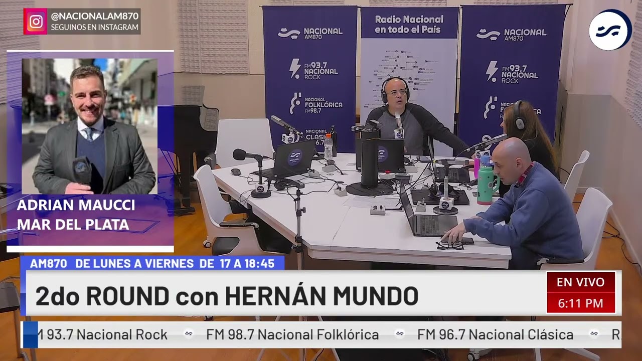 ADRIAN MAUCCI desde MAR DEL PLATA