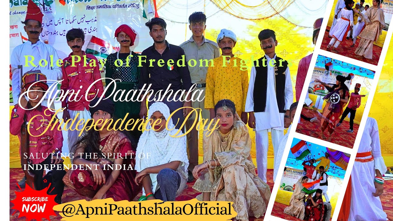 Freedom Fighters Role Play | Independence Day 2025 | Cultural Event | Apni Paathshala Official