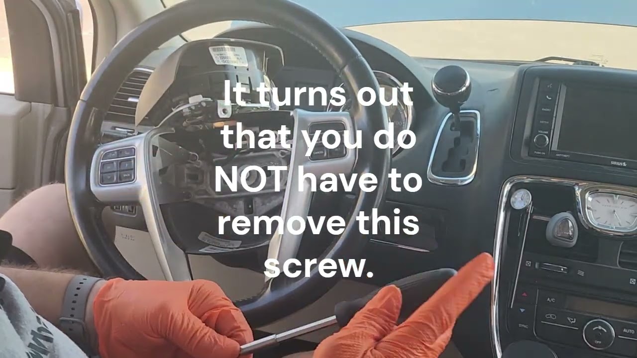 2014 Chrysler Town & Country Cruise Control Switch Replacement