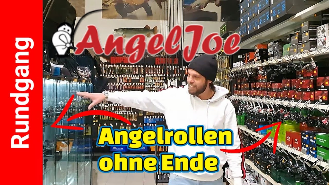 Rundgang bei AngelJoe 🤩 Köln's sympathische Angler 🥳❤️