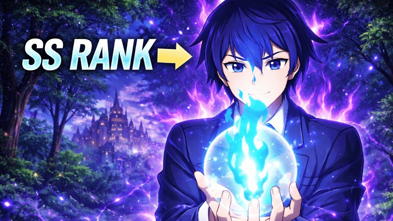 Reincarnated as an Overpowered Rank Child with SS rank magic power | anime recap #animeconcise